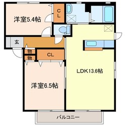 ピア　グリーンの物件間取画像